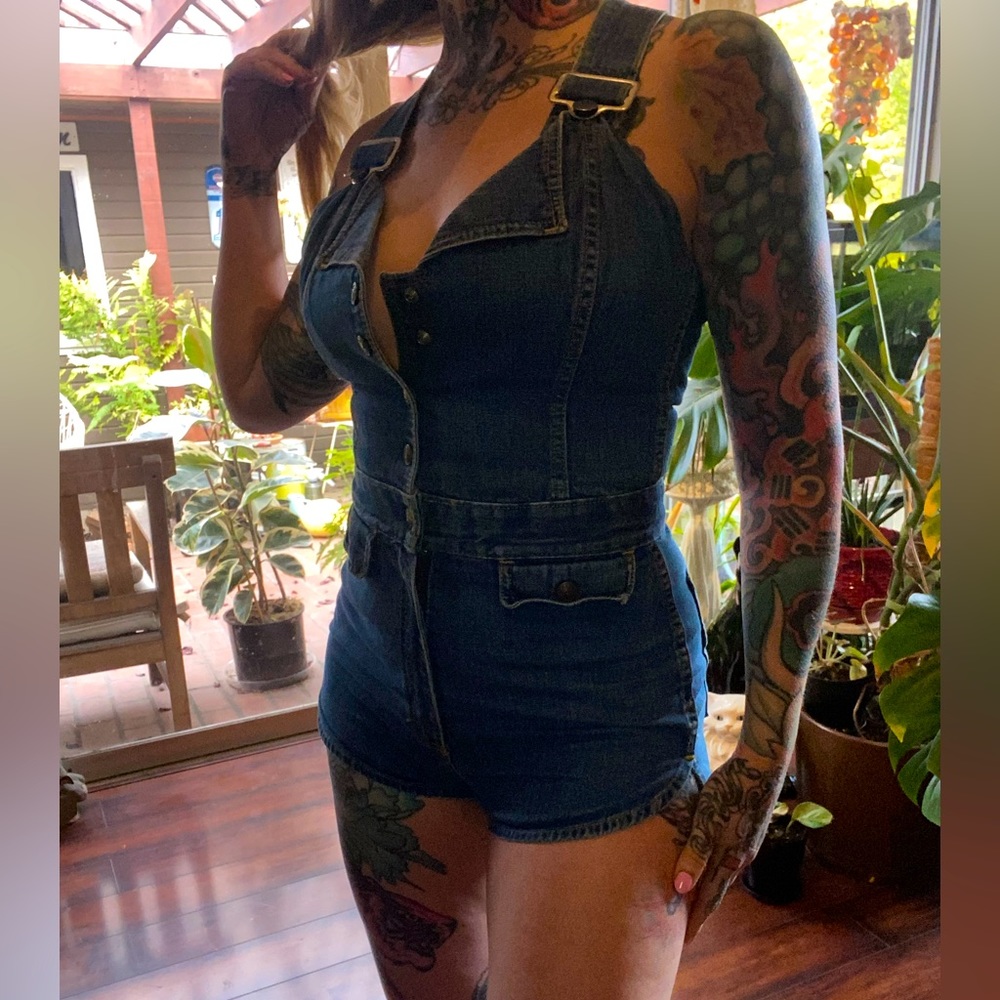 HOT 70s SOB VTG denim jumper